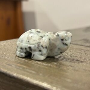 Kiwi Jasper Turtle Crystal Figurine